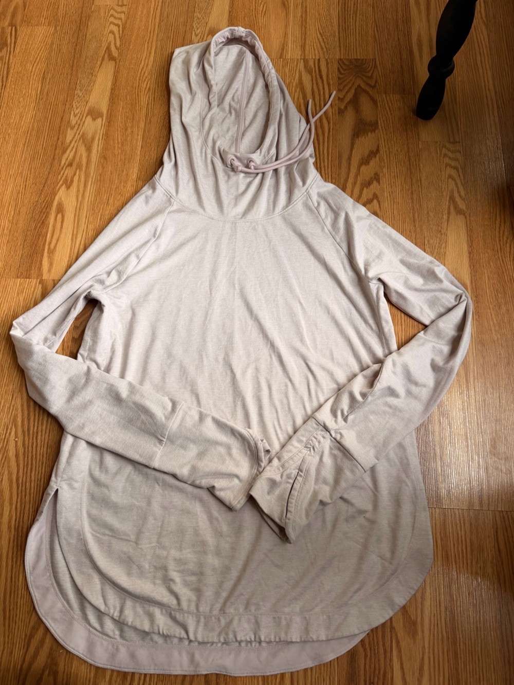 Athleta Light Blush Long-Sleeve Lounge Top